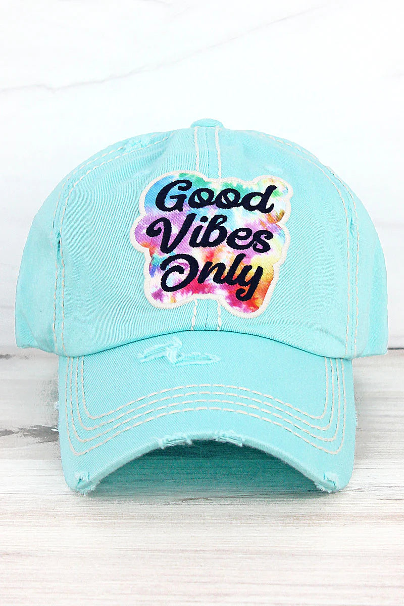 Good Vibes Only Baseball Cap